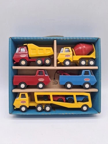 Tiny Tonka Construction 5 Piece Set. Minty