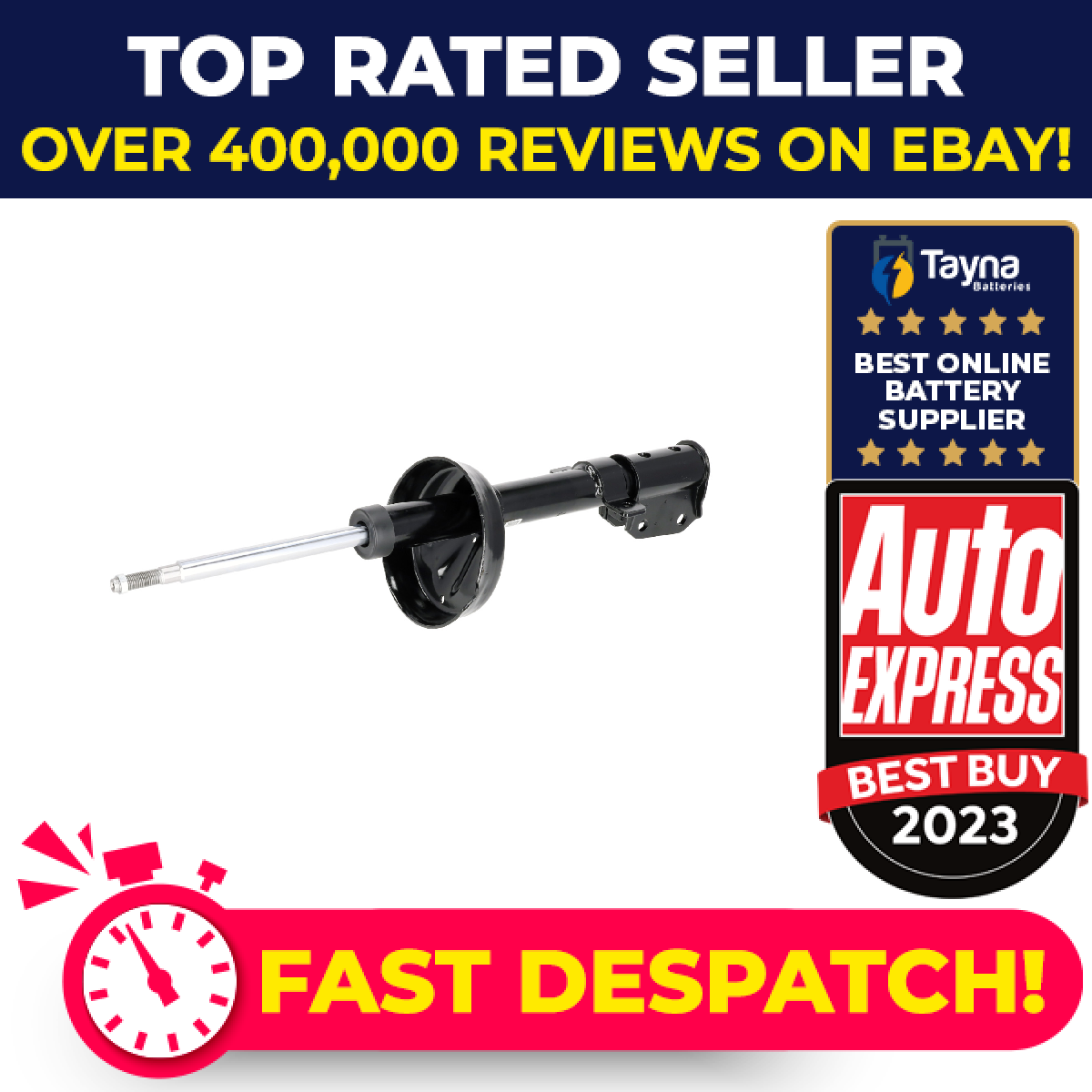 2x Shock Absorbers (Pair) fits RENAULT KANGOO FC0V, KC0V 1.9D Front 2001 on Febi