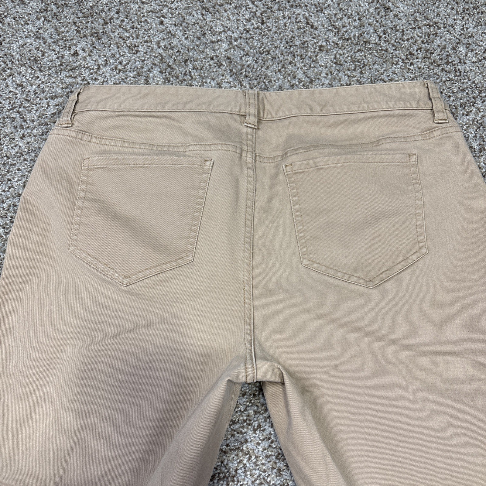 Brooks Brothers 346 Natalie Fit Pants 8 Tan Straight Leg Jeans Fits 30x28 - View 15
