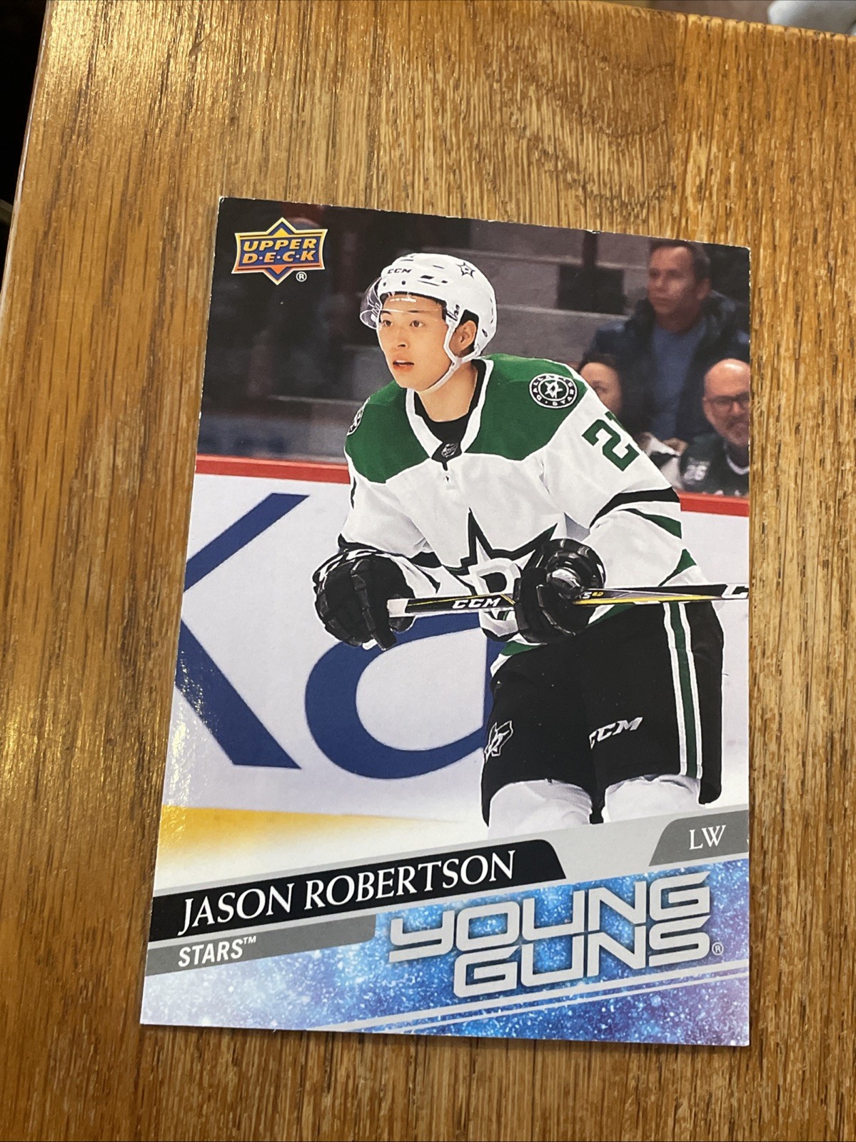 2020-21 Upper Deck Young Guns Jumbo Jason Robertson # 235 NM+ SP