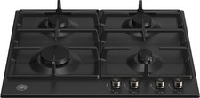 Bertazzoni Professional Series P604PRONE 60cm Wide 4 Burner Gas Hob - Matt Black