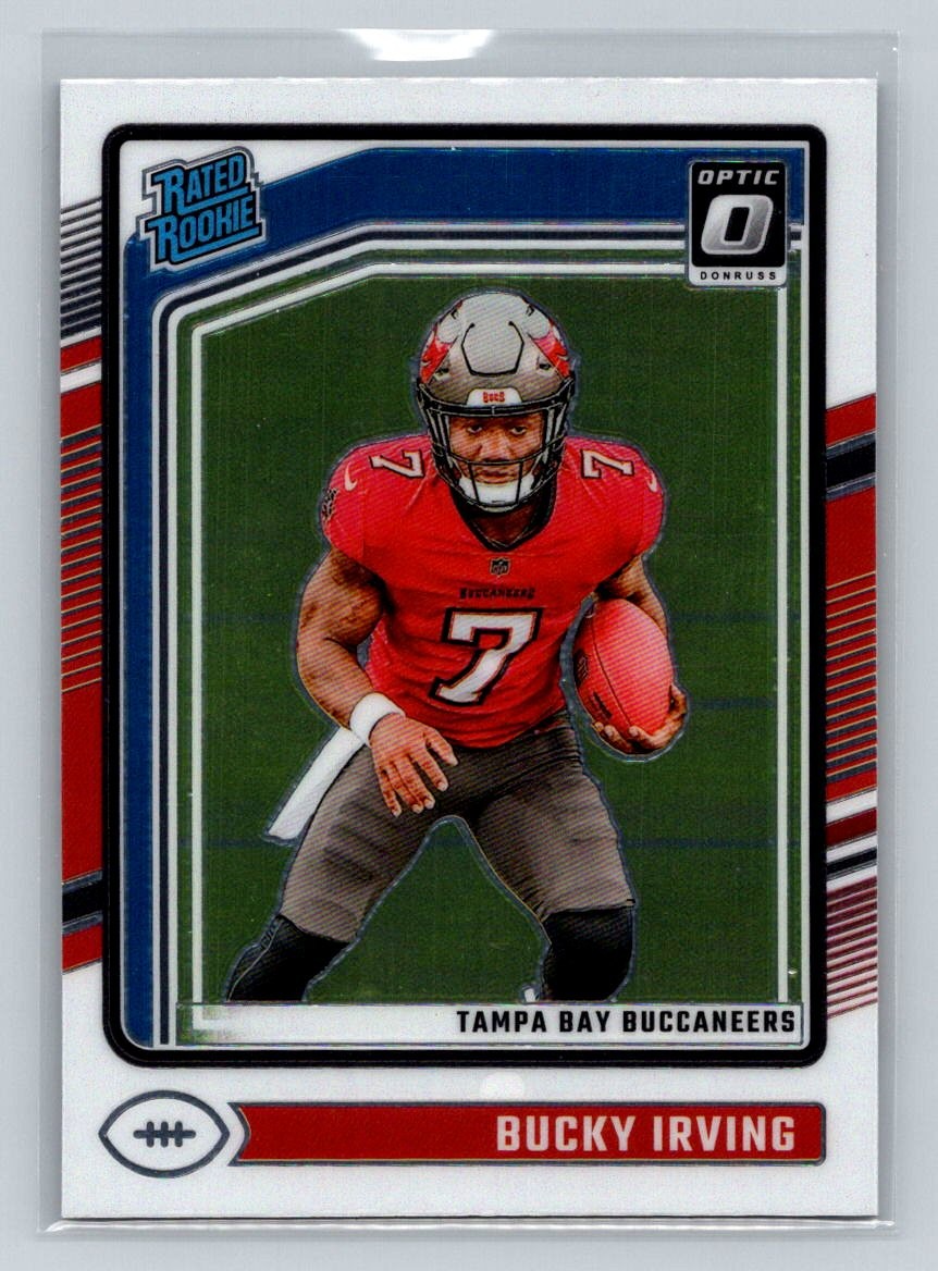 2024 Donruss Optic #216 Bucky Irving - RC - Tampa Bay Buccaneers