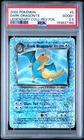 2002 POKEMON LEGENDARY COLLECTION #5 DARK DRAGONITE-REVERSE FOIL PSA 2.5