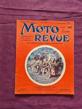Moto Revue N°58 ; 08-1920 / cyclecar ELFE / moto HOBART / DFR / les 6 jours moto