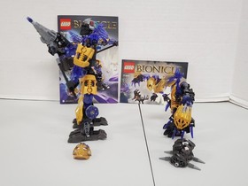 LEGO Bionicle 71309 Onua Uniter of Earth w/ Terak Creature 71304 w/ Manuals