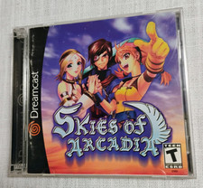 Skies of Arcadia (Sega Dreamcast, 2000) (CIB) Tested & Working