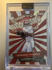 2025 Wild Card Football RC FERNANDO MENDOZA Rookie Comix 1/4 Raiders