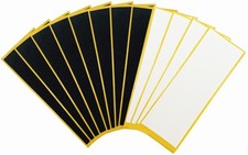 Fingerboard Foam Grip Tape, Finger Skateboard Griptape 40mmX110mm 8pcs Black...