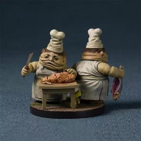 New Little Nightmares the Twin Chefs Model Action Figures Anime Game Periphery