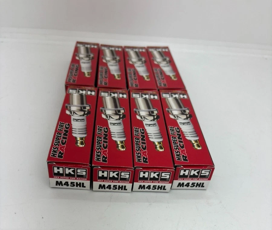 HKS 50003-M45HL Super Fire Racing Iridium Spark Plugs Heat Range Set of 8 - Image 3 of 4