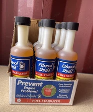 Ethanol Shield Lot Of 9 Fuel Additive Stabilizer 8oz