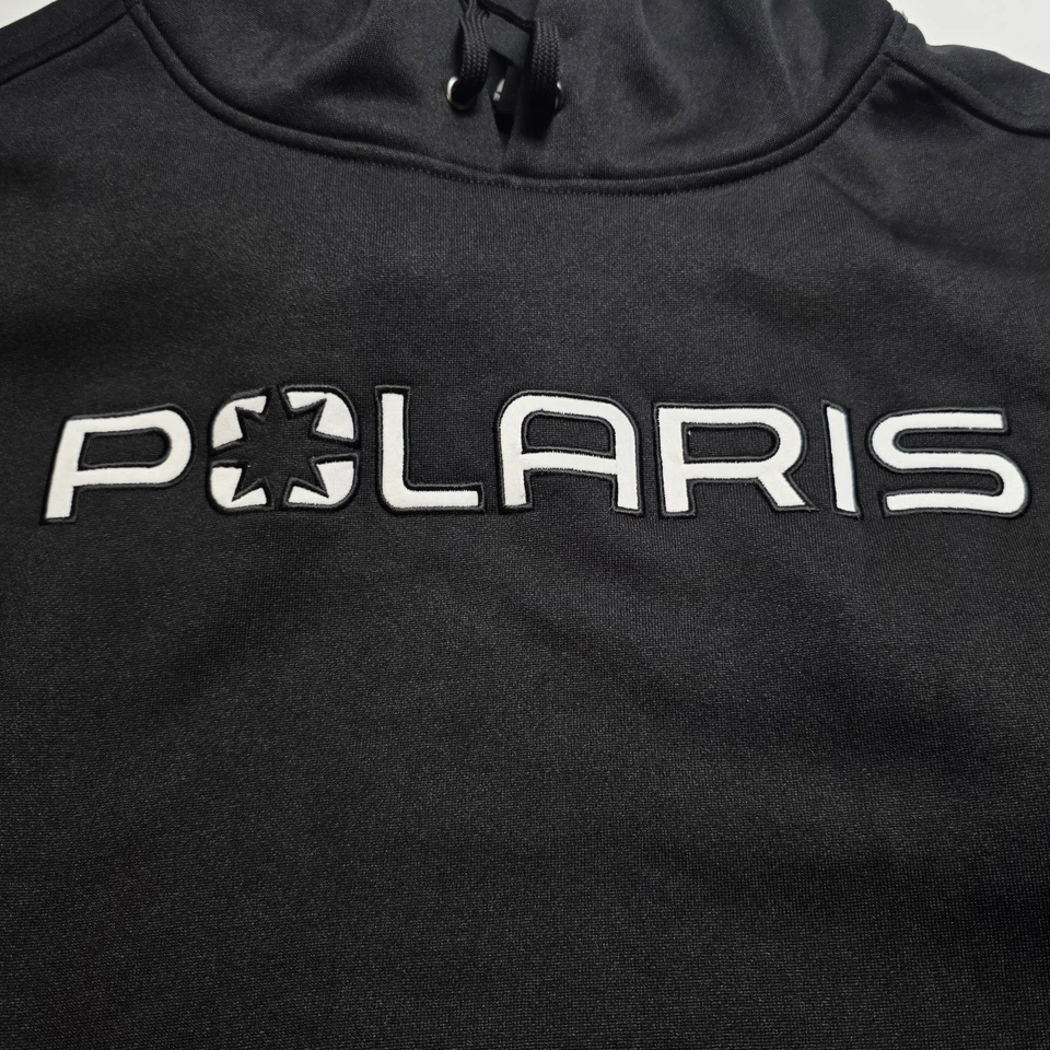 New Polaris Mens Large Black Hoodie Rouge NWT - Image 4 of 4