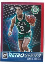 Dennis Johnson 2018-19 Optic Retro Series Red Prizm #/99