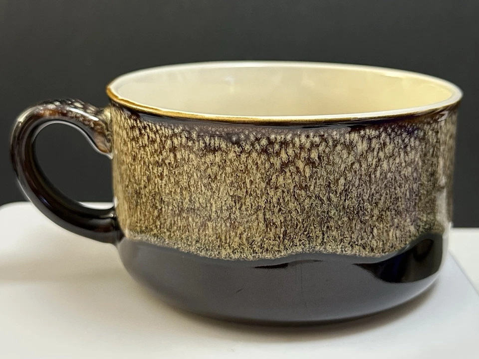 Caneca cappuccino American Atelier grés fazenda rústica 24 oz | 5" de largura - Imagem 4 de 4