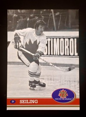 1991 Future Trends ROD SEILING  #21 Hockey Canada  72 Russia FRENCH Parallel