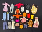 Vintage Lot Clone Clothes Barbie Ken Skipper Overalls Pants Shirt Apron 25 Pcs