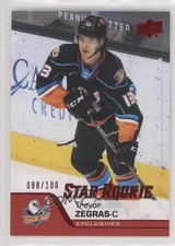 2020-21 Upper Deck AHL Star Rookies Exclusives 88/100 Trevor Zegras #152 0c6