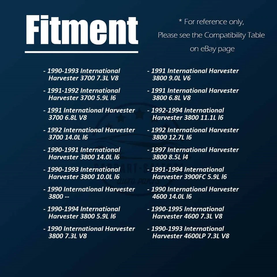 Front Rear Brake Calipers Set 4x For 1983-1986 International Harvester 1954 9.0L - Image 4 of 4