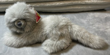 VTG Dakin Silver Grey Persian Kitty Cat Plush 1994 Fluffy Blue Eyes 18" Tags NEW