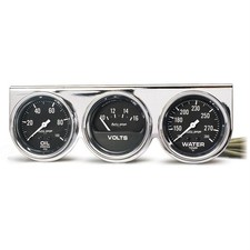 Autometer 2399 Auto Gage 3 Gauge Console Oilvoltwater