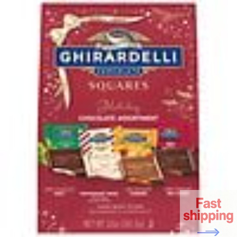 Ghirardelli Chocolate Squares Holiday Bag Assorted, 12.0 oz