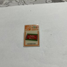 the home depot kids workshops pin limited edition December 2020