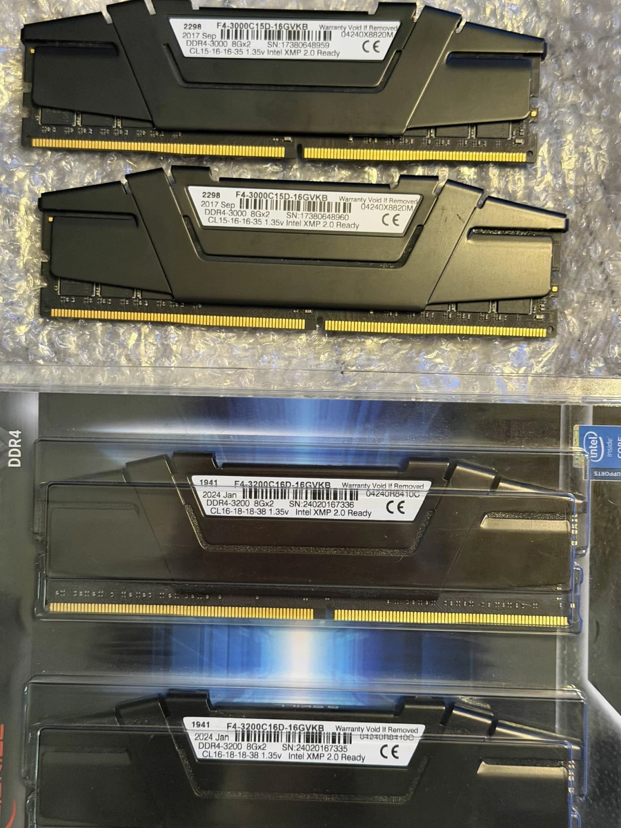 メモリー 32GB CL15 Sam B-die G.Skill DDR4-3200 メモリー 32GB CL15 Sam B-die G.Skill DDR4-3200 G. SKILL PC4-25600