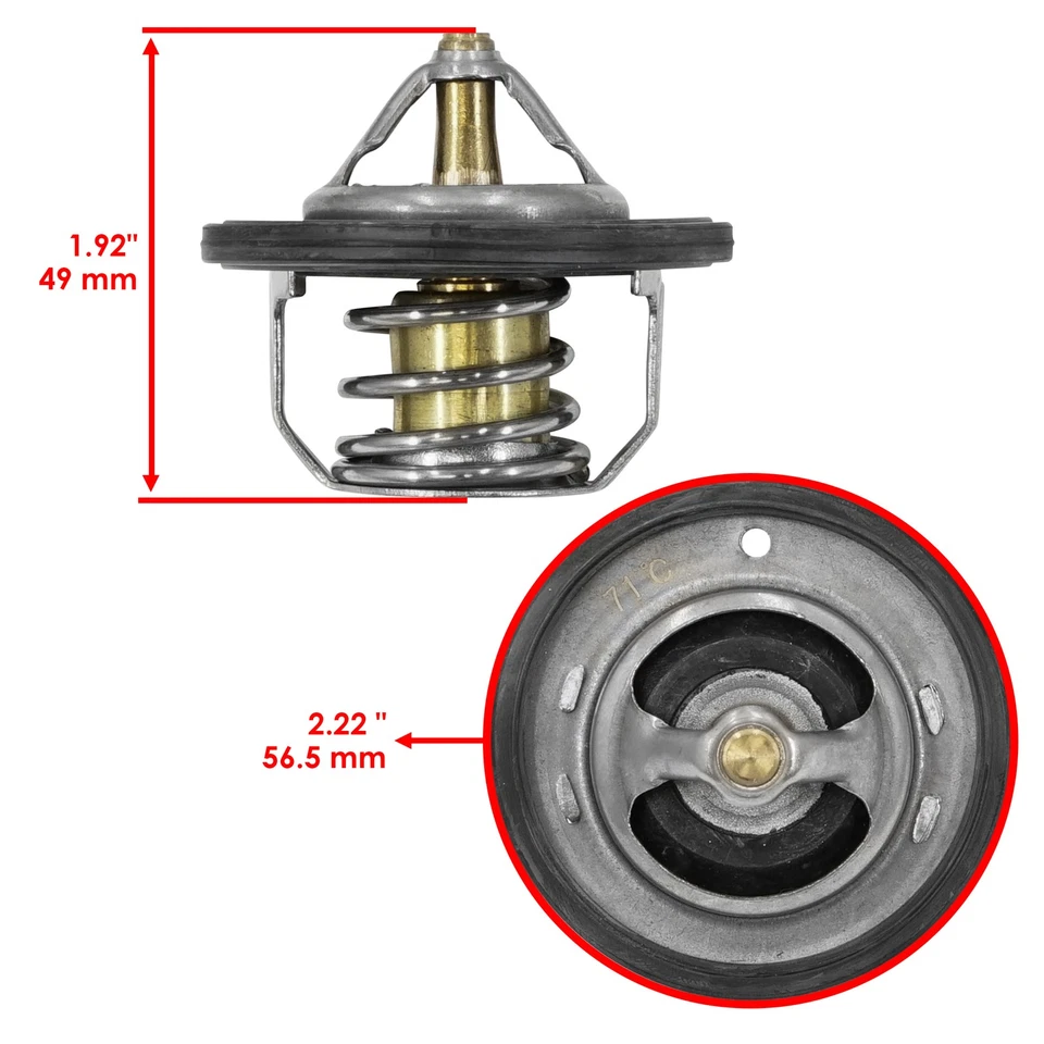 Termostato para Yamaha FZR1000 1989 1990 1991 1992 1993-1995 / 3GM-12410-00-00 Foto 2 de 4
