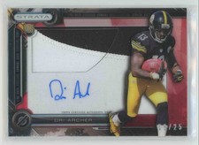 2014 Topps Strata Dri Archer #CCAR-DAR /25 Football