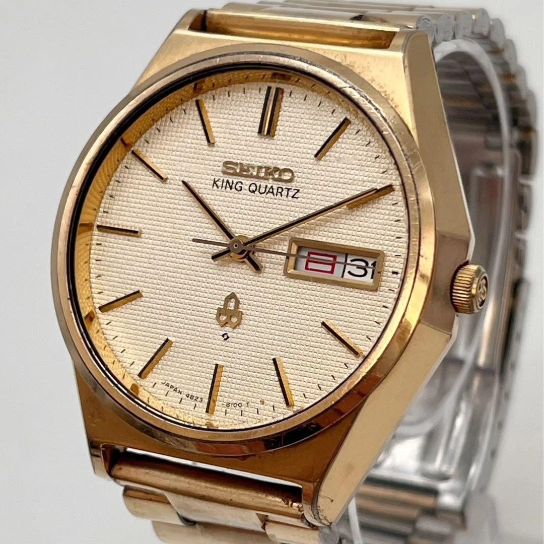 Quartz Men Seiko King Seiko Wristwatches for sale - eBay