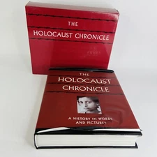 The Holocaust Chronicle  A History in Words and Pictures 2000 Hardcover Box