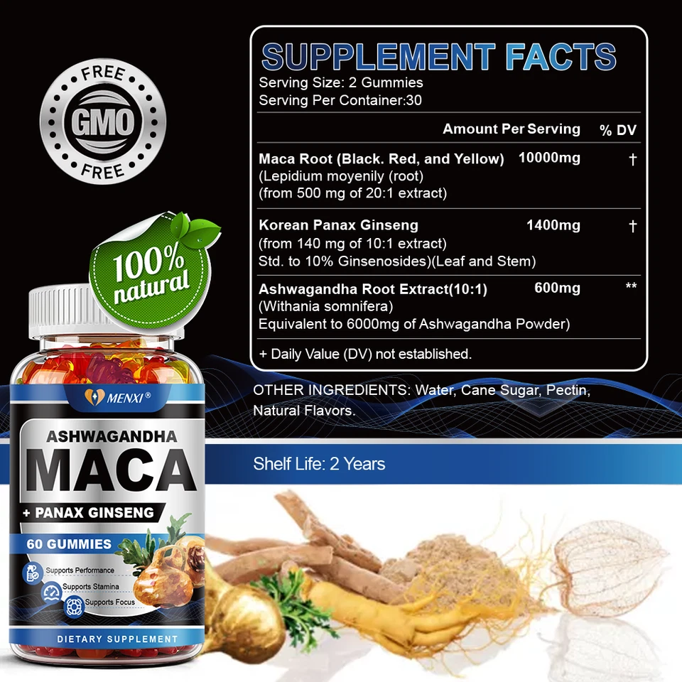 #1 MEJOR AGRANDADOR MASCULINO MÁS GRUESO MÁS LARGO MÁS GRANDE 4" AGRANDAMIENTO DE CRECIMIENTO 120 GOMITAS Foto 3 de 4