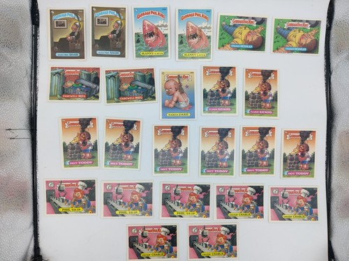 Pegatinas vintage 1987 cubo de basura para niños TÚ ELIGES UNA 356b-385b individuales GPK - Imagen 3 de 22