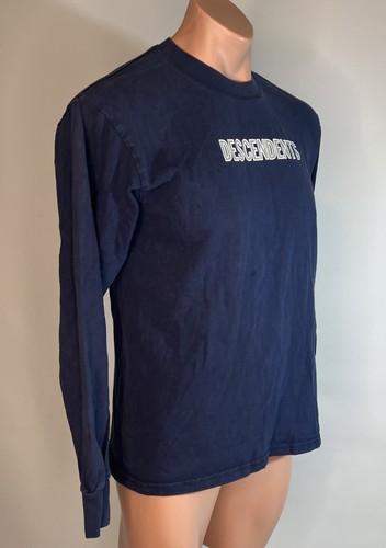 Vintage 90s Descendents Milo Long Sleeve T Shirt sz M Double Sided - Foto 4 di 7