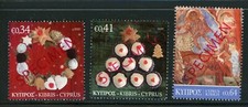 Cyprus Scott #1344-1346 MNH SPECIMEN Christmas 2020 $$ 472709