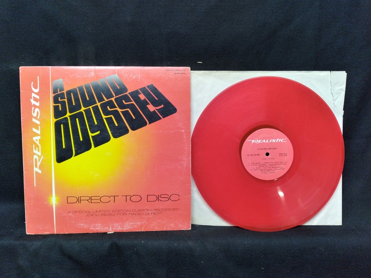 A Sound Odyssey Orchestra vinyl LP Realistic RED record 50-1007