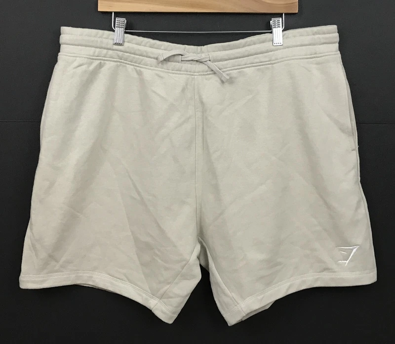 gymshark crest fleece sweat shorts