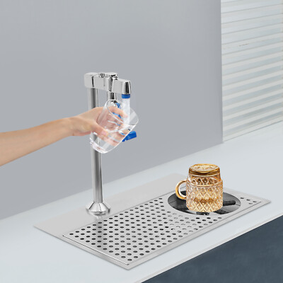 #ad Cup Washer Cafe Hotel Restaurant Commercial Cup Wash Cleaning Rinser W Faucet $215.50