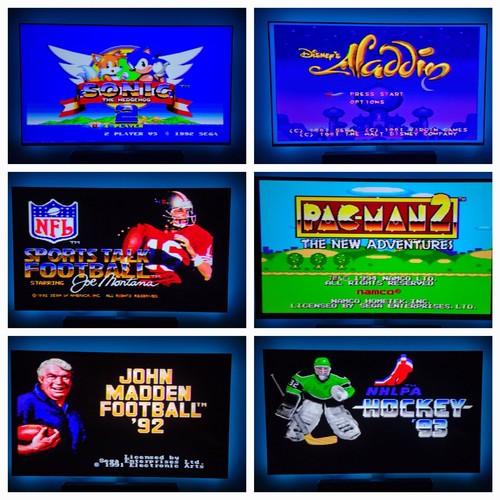 SEGA Genesis LOT of 18, Mortal Kombat, Sonic, NBA Jam, Aladdin, Cleaned & TESTED - Picture 10 of 12