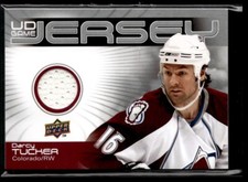 2010-11 Upper Deck Game Jerseys Darcy Tucker Colorado Avalanche #GJ-DT