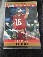 1989 NFL Pro Set - Award Winner Joe Montana Rare #2