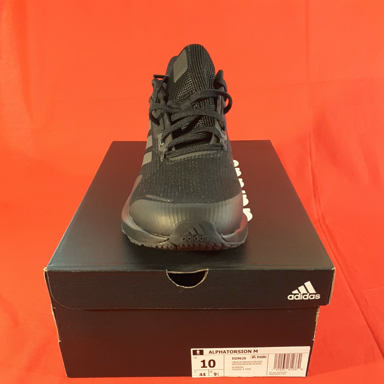 Size 10 - adidas Alphatorsion 360 Triple Black EG9626 | eBay