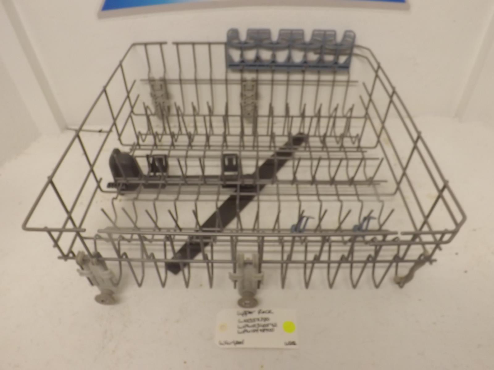 Whirlpool Dishwasher W10350380 WPW10340542 WPW10498900 Upper Rack Used