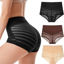 Fajas High Waist Tummy Control Underwear Shapewear Panties for Women Body Shaper