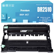 BLACK DRUM UNIT DR2510 Fits For Brother DCP-L2620DW DCP-L2627DW DCP-L2660DW