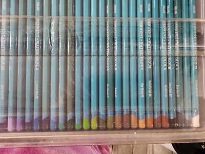 Derwent 36 Watercolor Watercolour Drawing Pencils with Tin