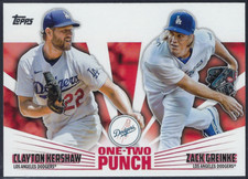 2023 Topps Clayton Kershaw Zack Greinke #12P-19 