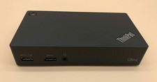 Lenovo ThinkPad USB 3.0 Ultra Dock DK1523 Laptop Dock FRU 03X6898 w/ AC Adapter