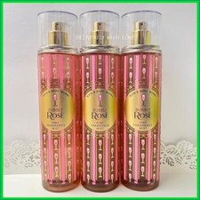 3 x Bath  Body Works BUBBLY ROSE Fine Fragrance Mist Spray 8 Oz Fast Shipping