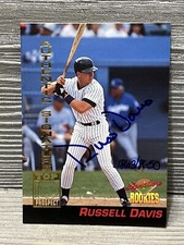 1994 Signature Rookies Baseball Autographs #1 Russell Davis  #1863/8650